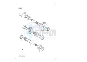 UH200G BURGMAN EU drawing TRANSMISSION (2)