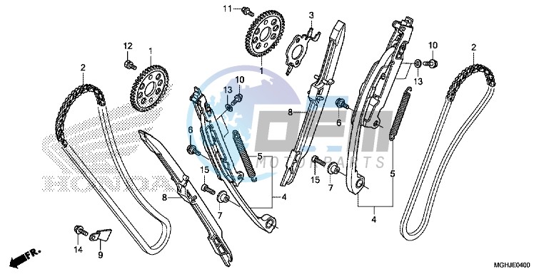 CAM CHAIN/TENSIONER