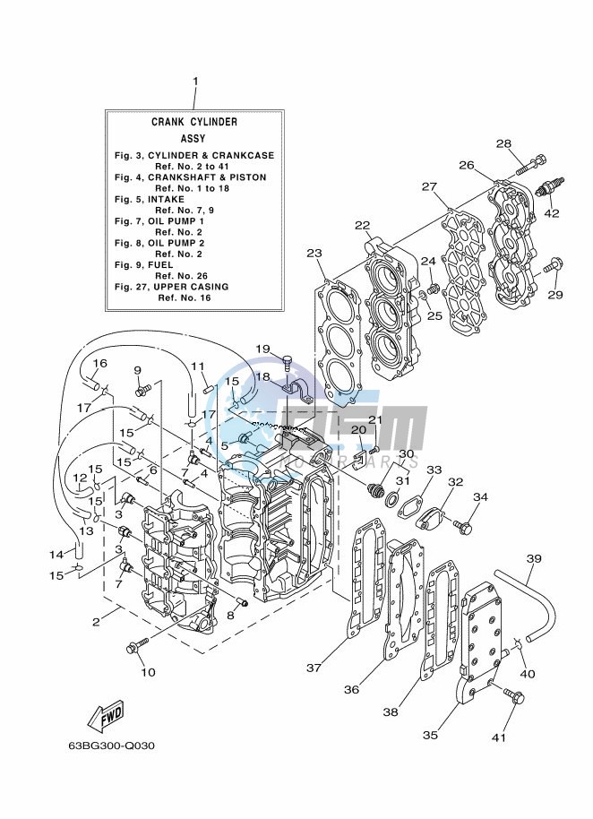 CYLINDER--CRANKCASE