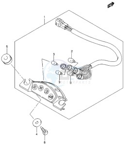 LT-Z400 drawing PILOT LAMP