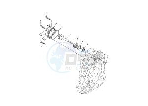 YP MAJESTY 400 drawing WATER PUMP