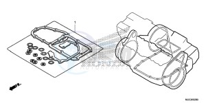 CBR650FE CBR650FE 2ED - (2ED) drawing GASKET KIT B