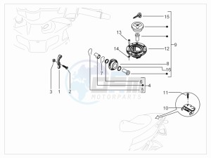 NRG 50 power DT serie speciale drawing Locks