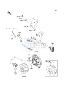 KX 250 M (M1) drawing GENERATOR