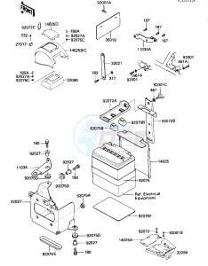 KLT 200 C [KLT200] (C2) | DIFFIRENTIAL AXLE [KLT200] drawing BATTERY CASE_TOOL CASE -- 84 KLT200-C2- -