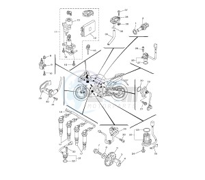 YZF R1 1000 drawing ELECTRICAL 1