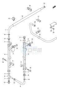 DF 300AP drawing Fuel Injector