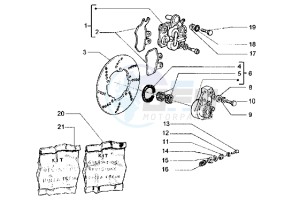 Hexagon 250 GT drawing Calipers