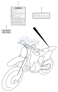 RM125 (E3-E28) drawing LABEL