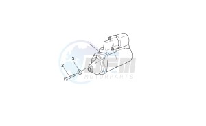 V7 II Racer ABS 750 drawing Starter motor