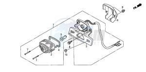 NPS50 drawing TAILLIGHT (NPS508)