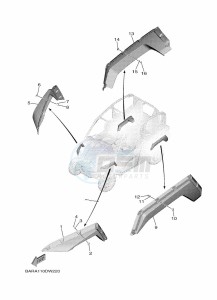 YXF850E YX85FPAP (BARP) drawing FENDER