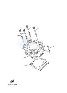 YFM700FWAD GRIZZLY 700 EPS (BLTT) drawing CYLINDER