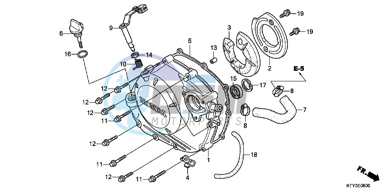 RIGHT CRANKCASE COVER