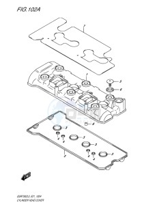 GSR750Z EU drawing CYLINDER HEAD COVER