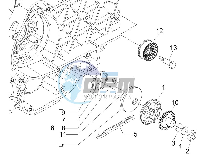 Driving pulley