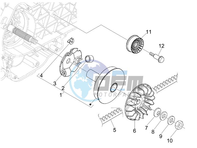 Driving pulley