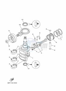 F20DETL drawing CRANKSHAFT--PISTON