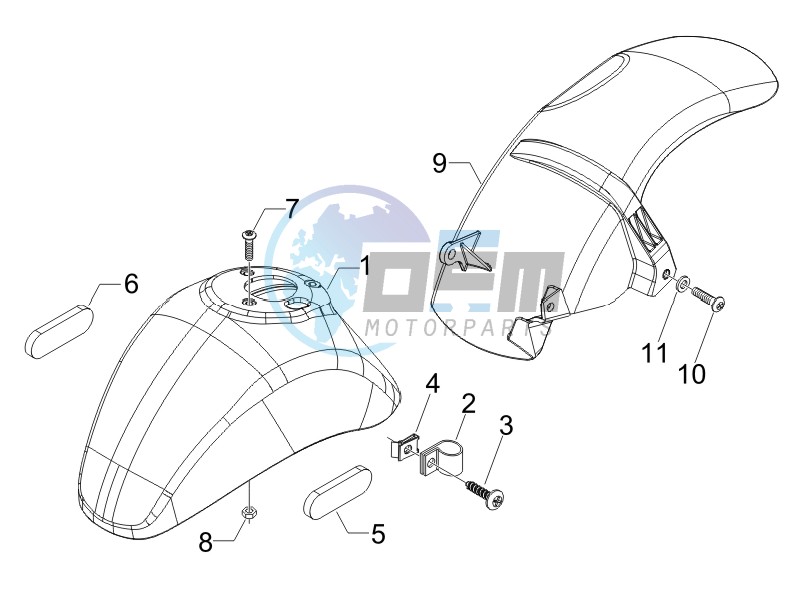 Wheel housing - Mudguard