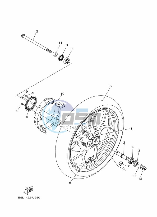 FRONT WHEEL