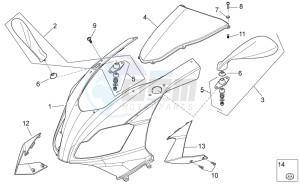 RS 125 E2 - E3 drawing Front body I