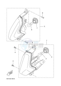 YP125RA (ABS) X-MAX 250 ABS (2DL3) drawing FLASHER LIGHT