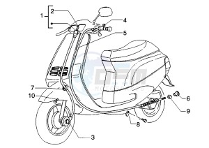 Zip 50 RST drawing Transmission brakes - Disc brake