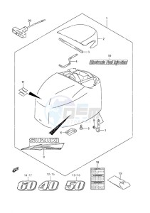 DF 50A drawing Engine Cover