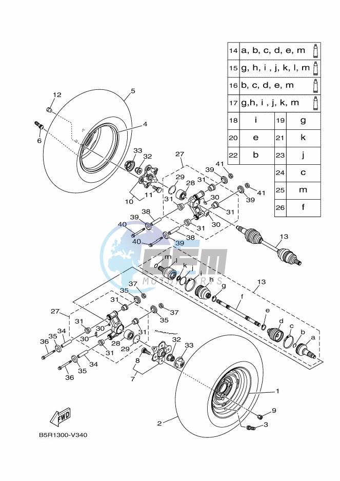 REAR WHEEL