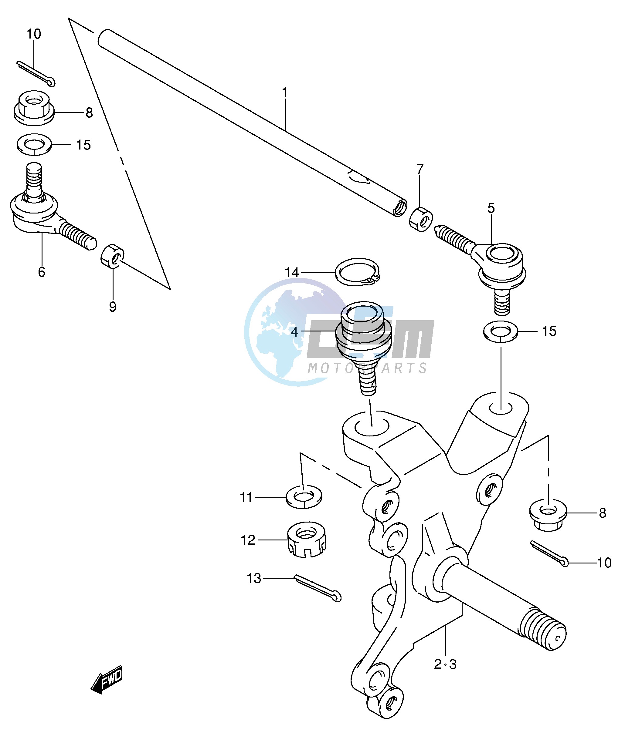 STEERING KNUCKLE (MODEL K4)