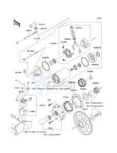 VN 1600 A [VULCAN 1600 CLASSIC] (A6F-A8FA) A8FA drawing STARTER MOTOR