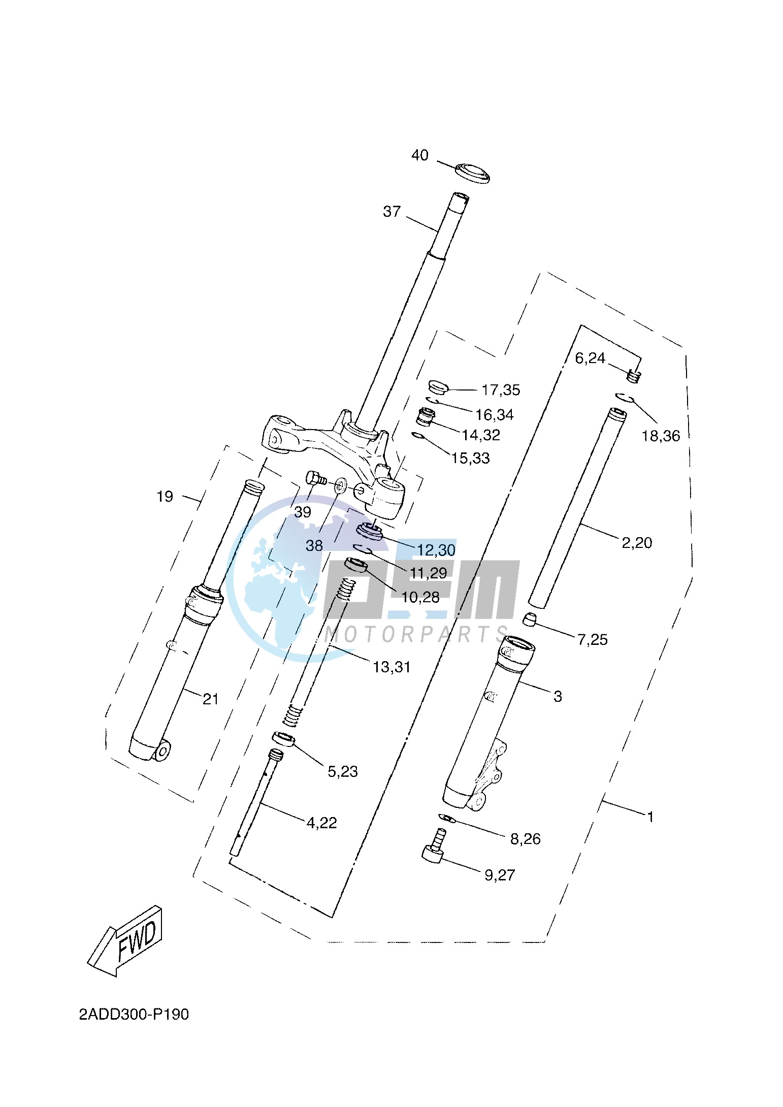 FRONT FORK 1