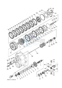 YXZ1000E YXZ10YPXG YXZ1000R EPS (2HC4) drawing CLUTCH