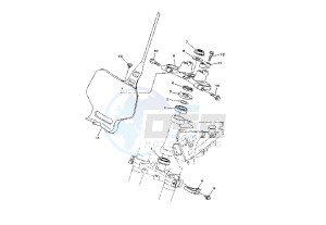 YZ 85 drawing STEERING