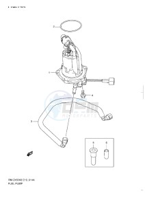 RM-Z 450 drawing FUEL PUMP L1