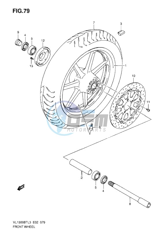 FRONT WHEEL