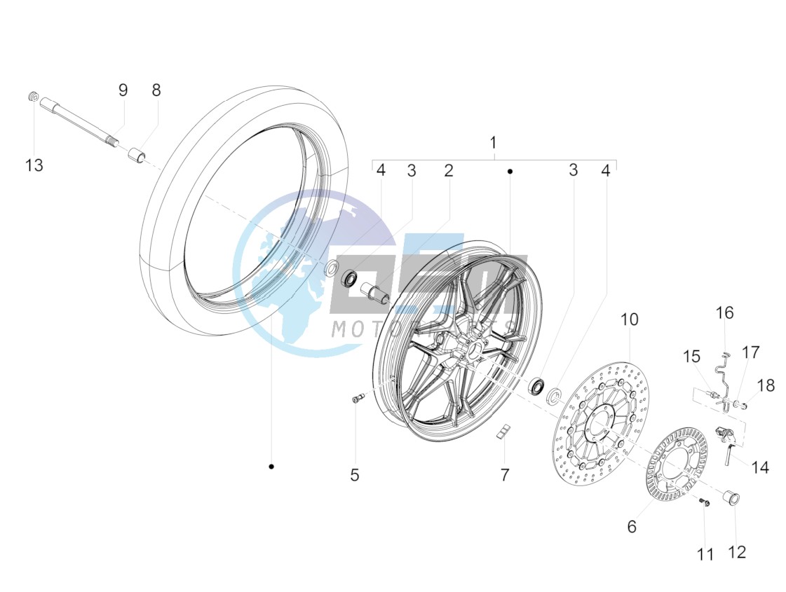 Front wheel II