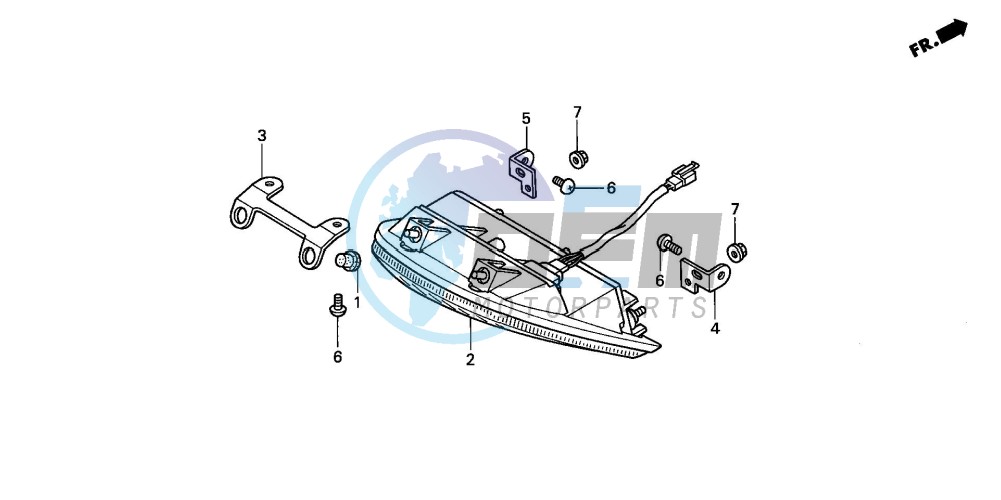 TAILLIGHT (CBR900RR2,3)