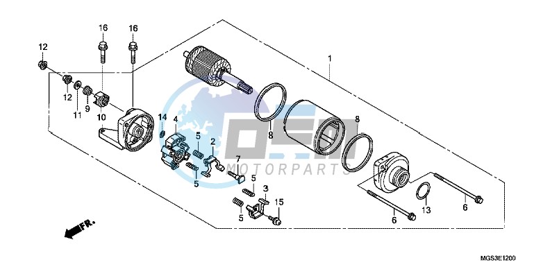 STARTING MOTOR