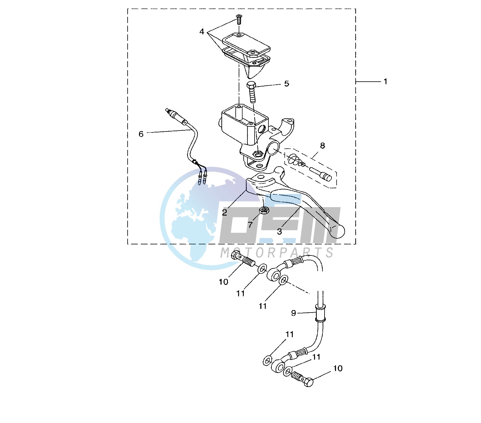 REAR MASTER CYLINDER