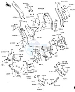 ZG 1000 A [CONCOURS] (A1-A3) [CONCOURS] drawing COWLING LOWERS-- A1- -