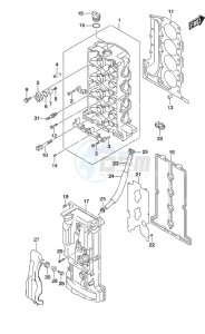 DF 70A drawing Cylinder Head