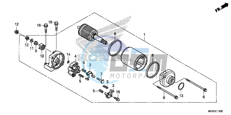 STARTER MOTOR