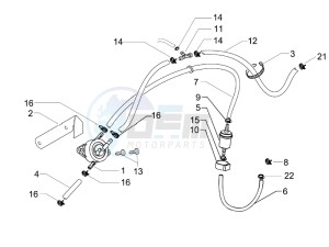 Granturismo 125 L Potenziato UK drawing Supply system