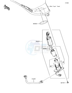 VULCAN S ABS EN650DHFA XX (EU ME A(FRICA) drawing Fuel Pump