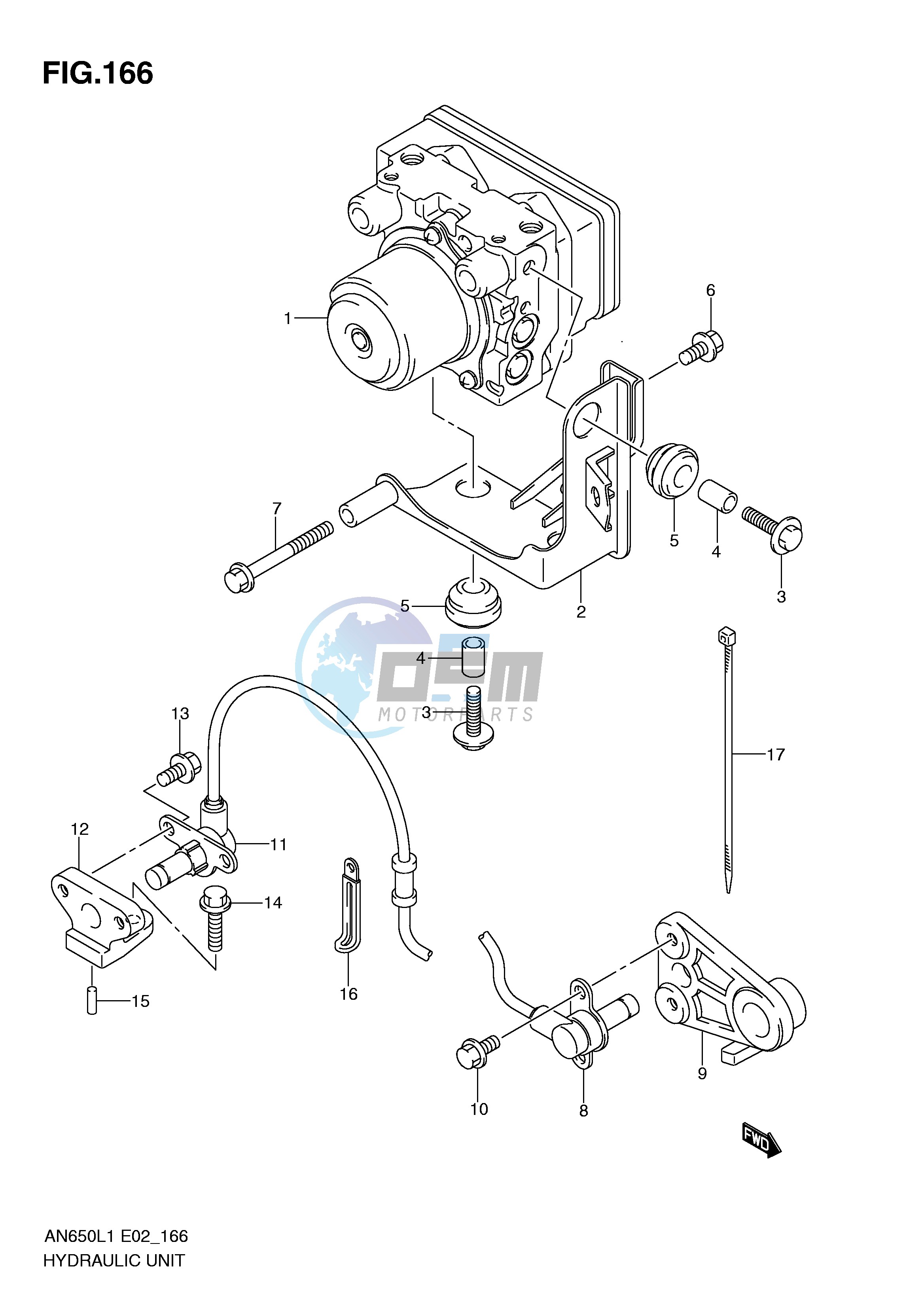 HYDRAULIC UNIT (AN650AL1 E2)