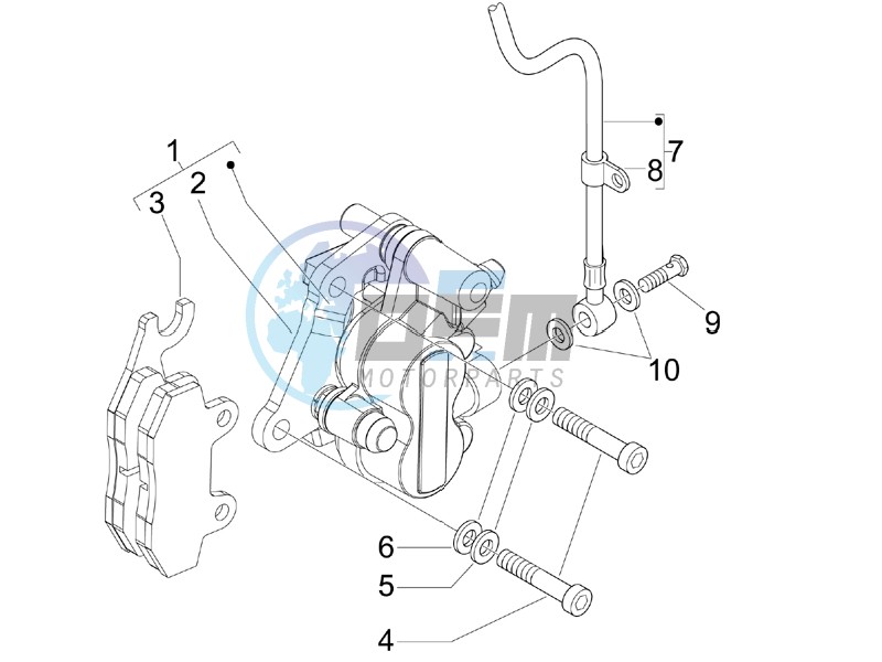 Brakes hose  - Calipers