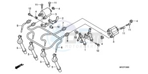 CB600FA9 France - (F / ABS CMF 25K) drawing IGNITION COIL