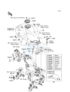 ER-6n ABS ER650B7F GB XX (EU ME A(FRICA) drawing Fuel Tank