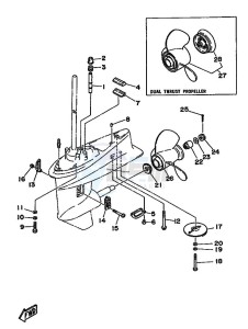 25J drawing LOWER-CASING-x-DRIVE-2